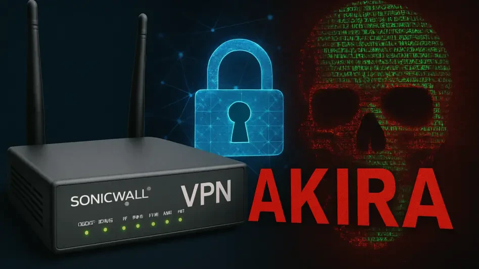 Akira Ransomware Targets SonicWall VPNs with Zero-Day Risk