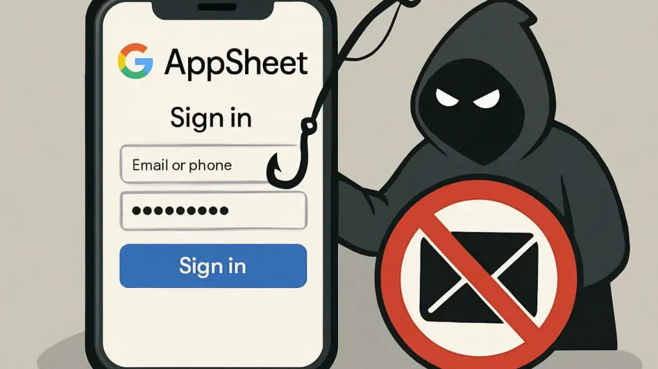 Google AppSheet Phishing Scam – Review