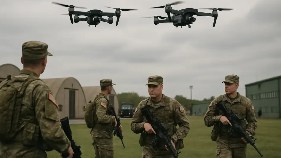 Unauthorized Drones Spotted Over French Military Base