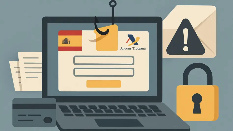 Phishing Scam Targets Spanish Tax Agency with Fake Alerts
