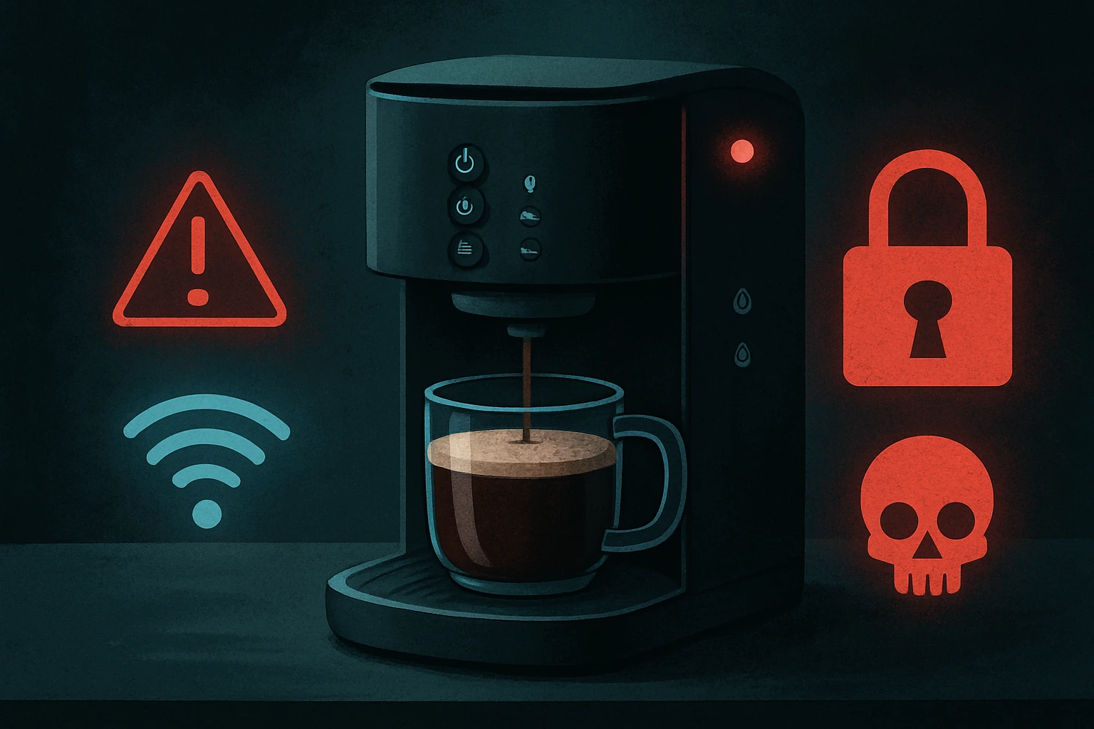 The Dark Side of IoT Coffee Machines