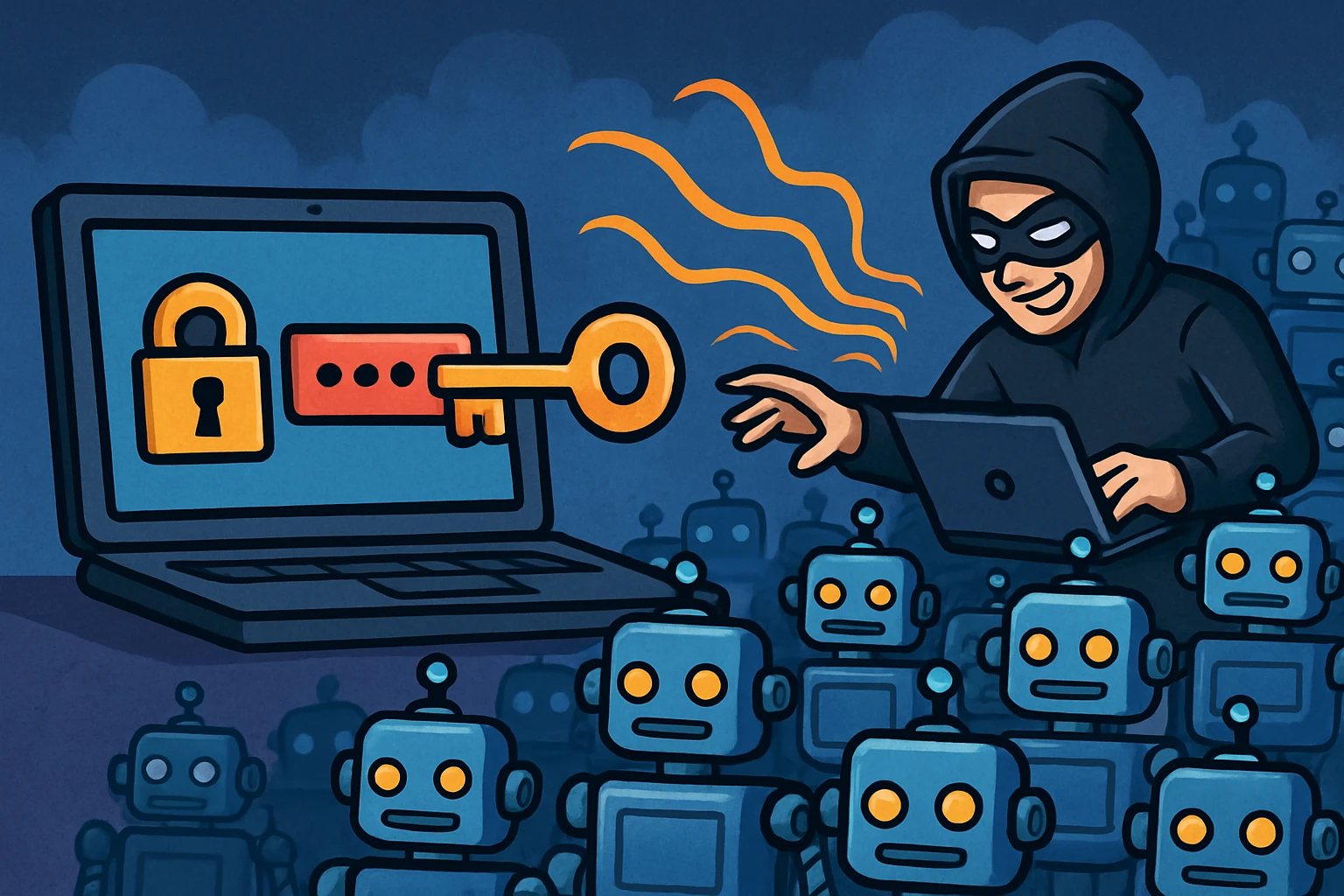 How Can a Weak Password Unleash a Complex Botnet?