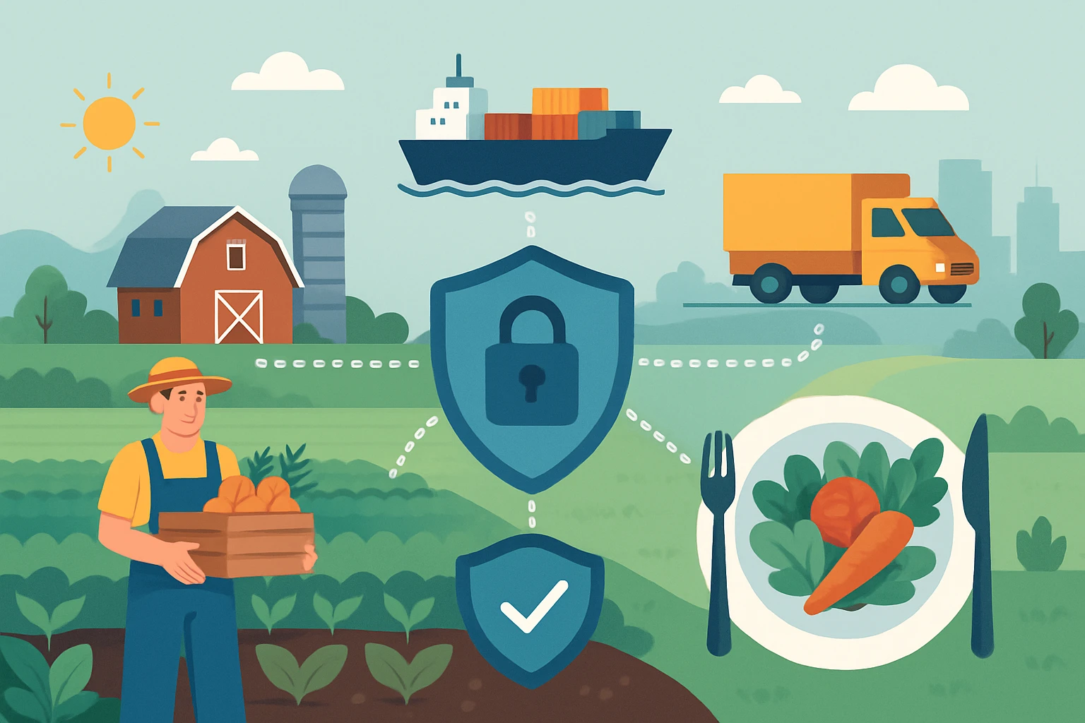 How Secure Is the Global Farm-to-Table Supply Chain?