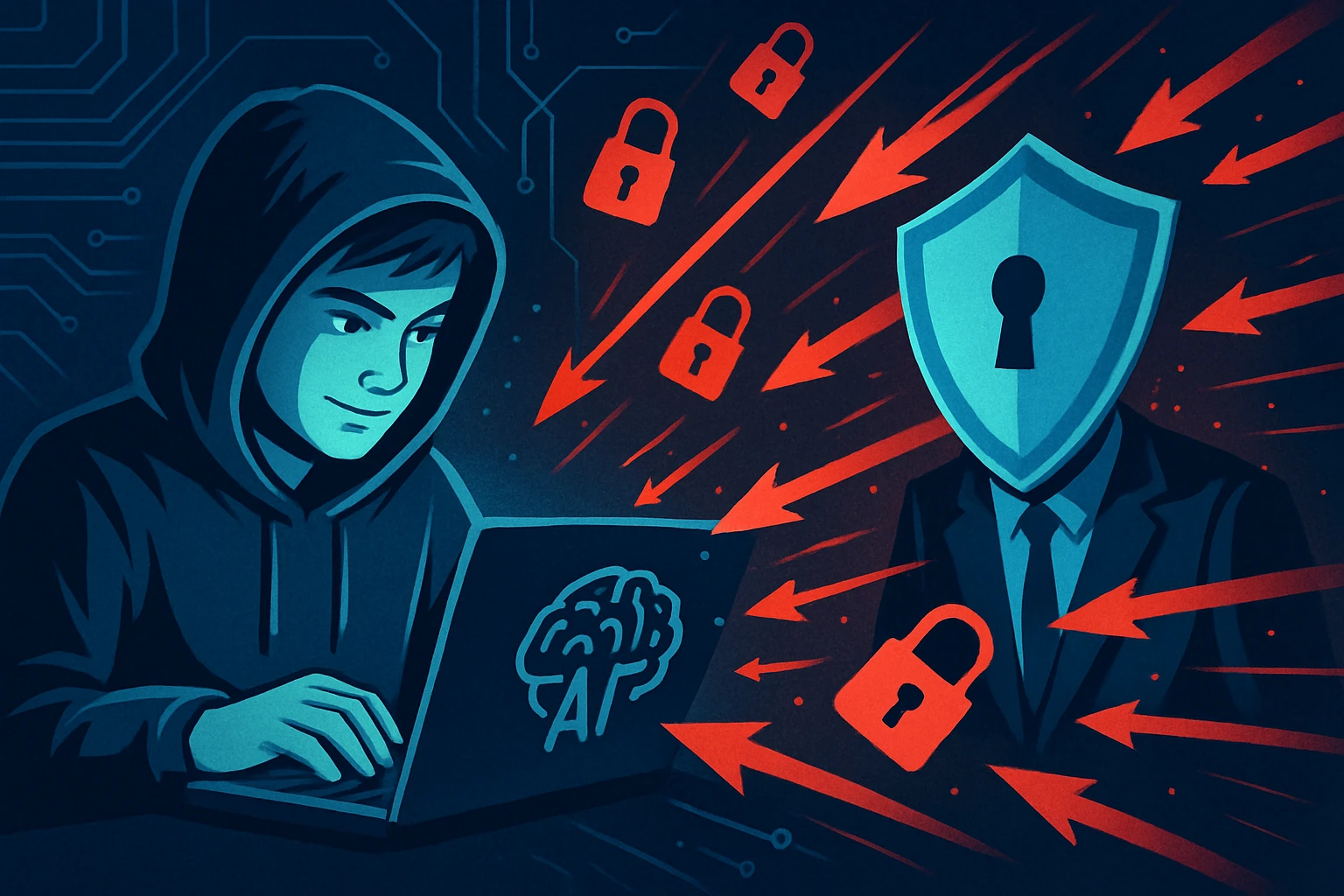 Will AI-Powered Novice Attacks Overwhelm Cyber Defenders?