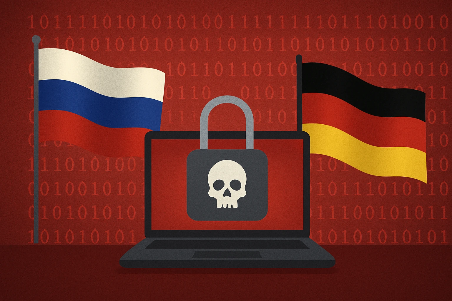 Is Russian Ransomware Threatening German Democracy?