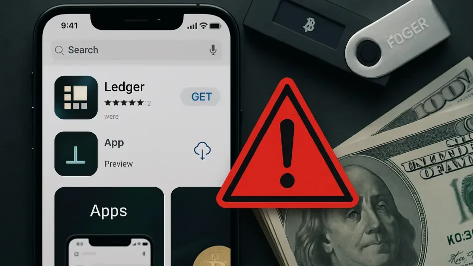 Fake Ledger App on Apple App Store Steals $9.5 Million
