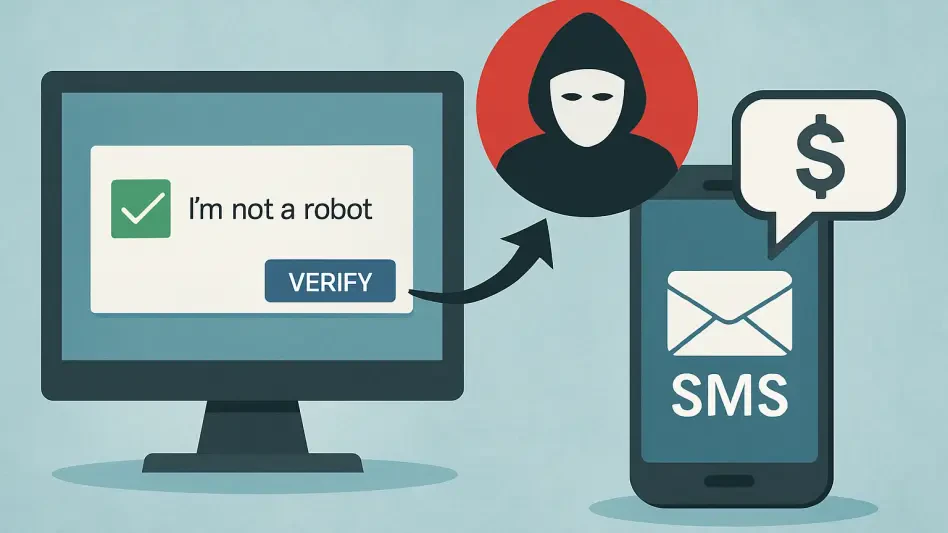 Fake CAPTCHA Triggers Costly International SMS Fraud
