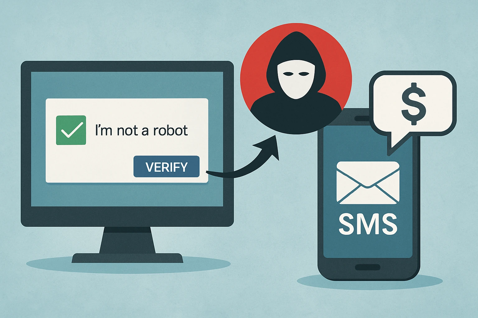 Fake CAPTCHA Triggers Costly International SMS Fraud