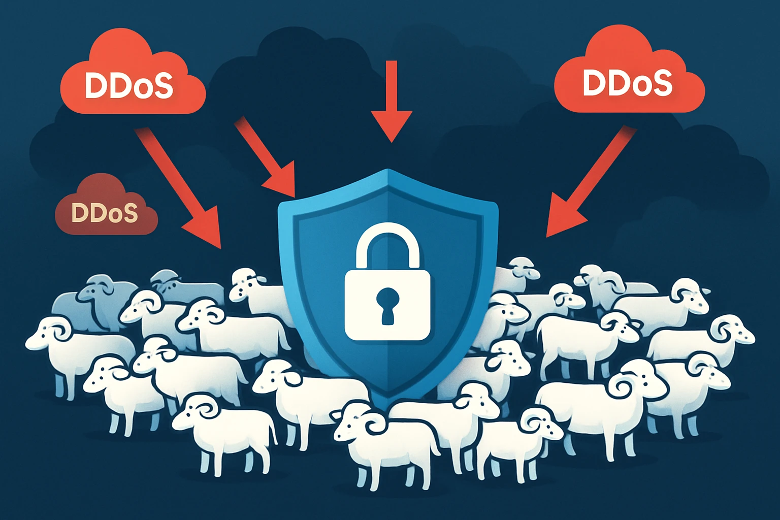 Can We Achieve Herd Immunity Against DDoS Attacks?