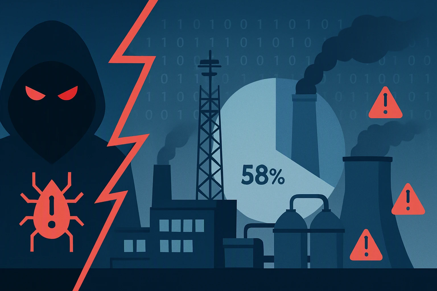 Cyber-Physical System Attacks Impact 58% of Global Operators